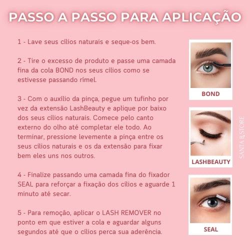 LashBeauty - Extensão de cílios em casa