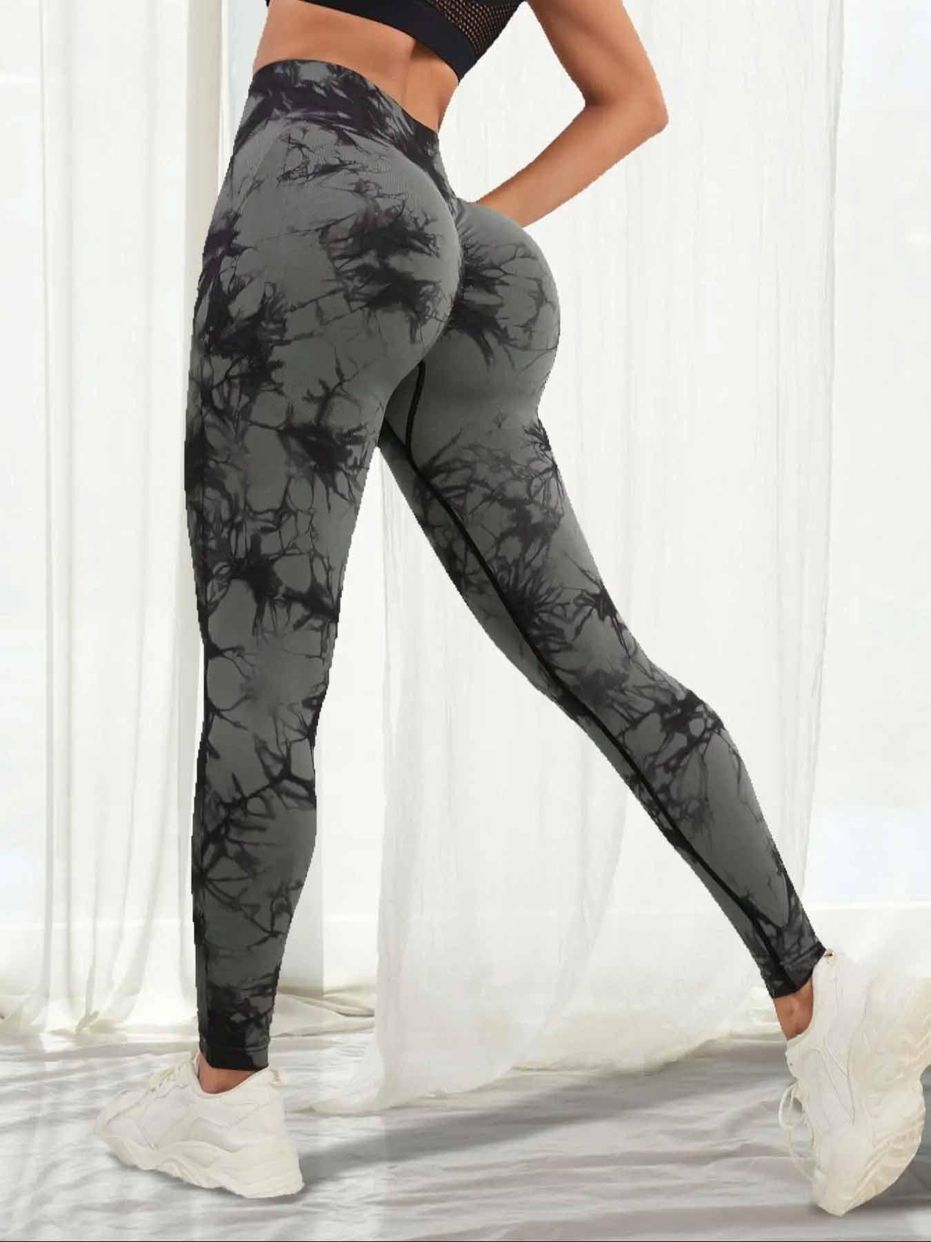 Legging Tie-Dye cintura alta